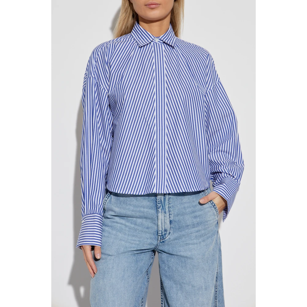 Rag & Bone Shirt Martha Blue Dames