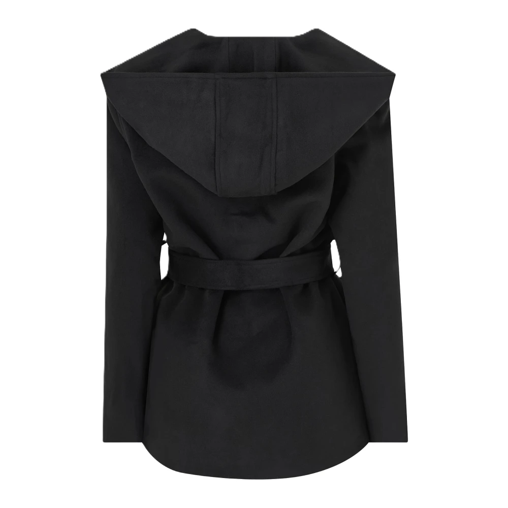 Hollies Elegante Herfstjas met Luxueus Gevoel Black Dames