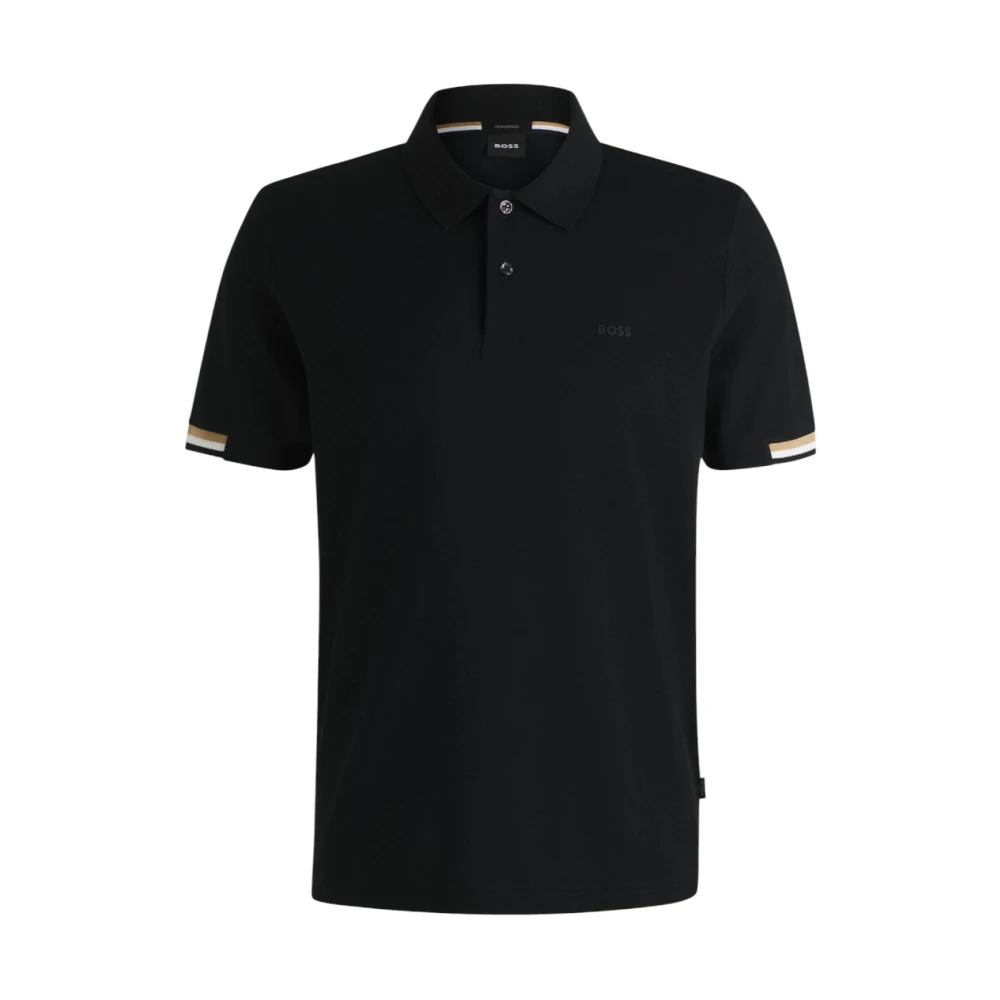 Hugo Men's Black Parlay 147 Polo - Polo Shirts - L - Tops