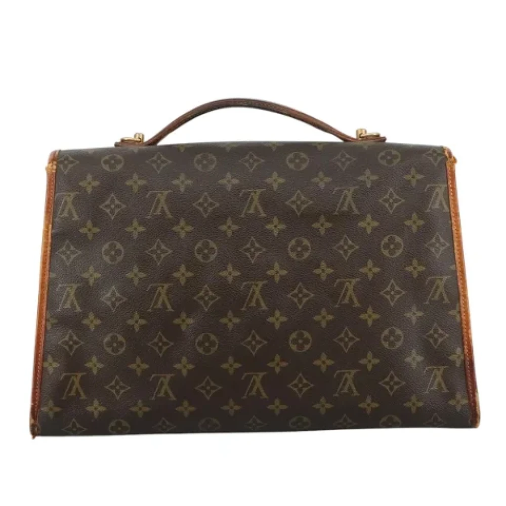 Louis Vuitton Vintage Pre-owned Canvas handbags Brown Dames