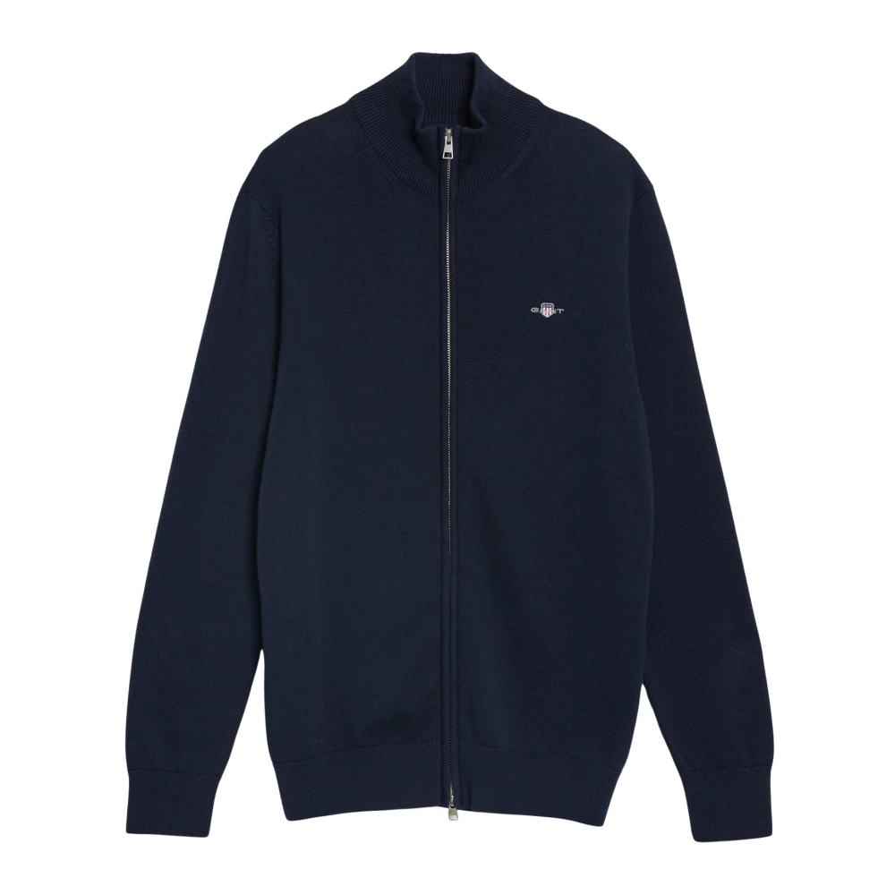 Gant , Herren, Strickwaren, Blau, S