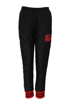 Elegant Vit Hög Midja Tapered Byxor
