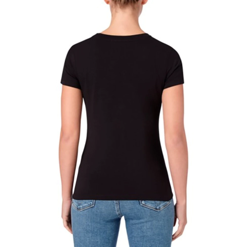 Calvin Klein Dames Gerecycled Katoenen T-Shirt Black Dames