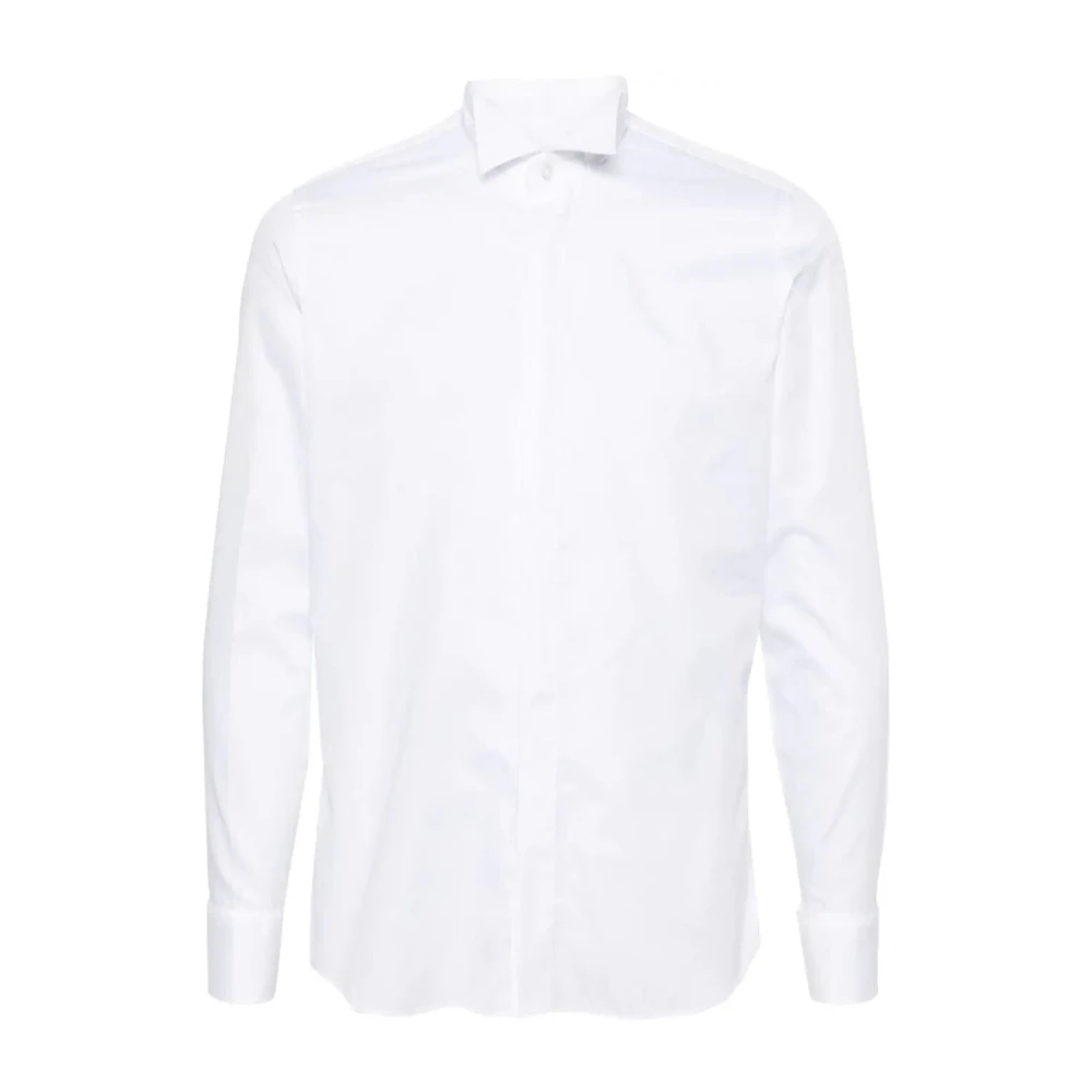 Tagliatore Stijlvolle Shirt in Diverse Kleuren White Heren
