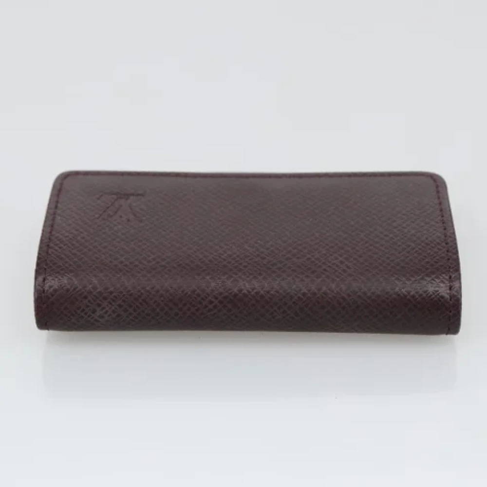 Louis Vuitton Vintage Pre-owned Leather key-holders Brown Dames