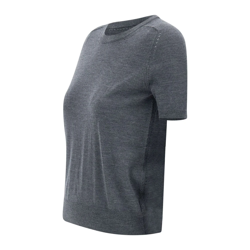 Liu Jo Merino Wol Grijs Sweater Gray Dames