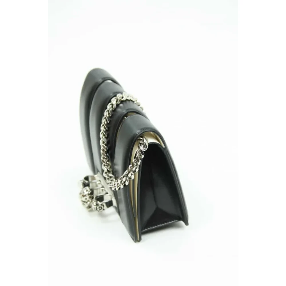 Alexander McQueen Pre-owned Leather handbags Black Dames