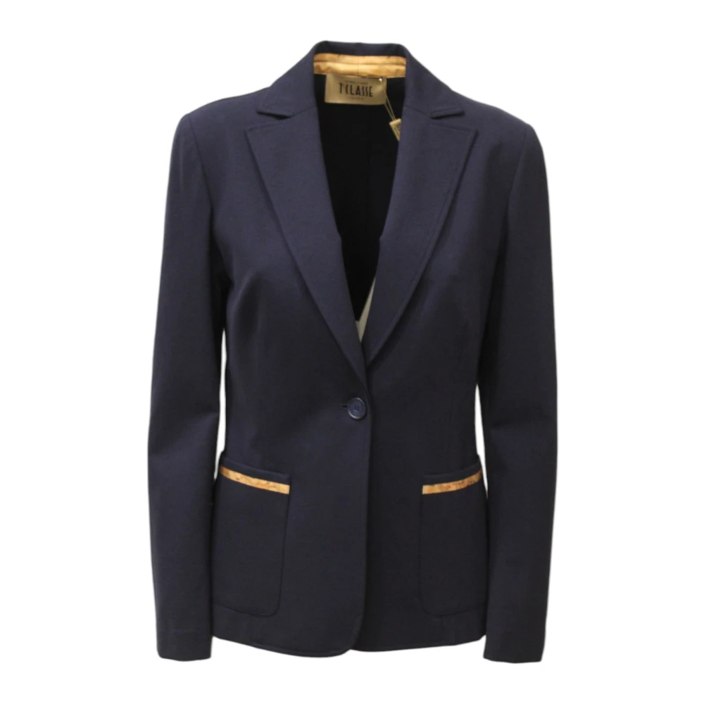 Alviero Martini 1a Classe Stijlvolle Herenjas Blue Dames