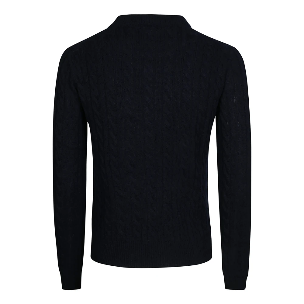 Sun68 Gezellige Kabeltrui Blue Dames