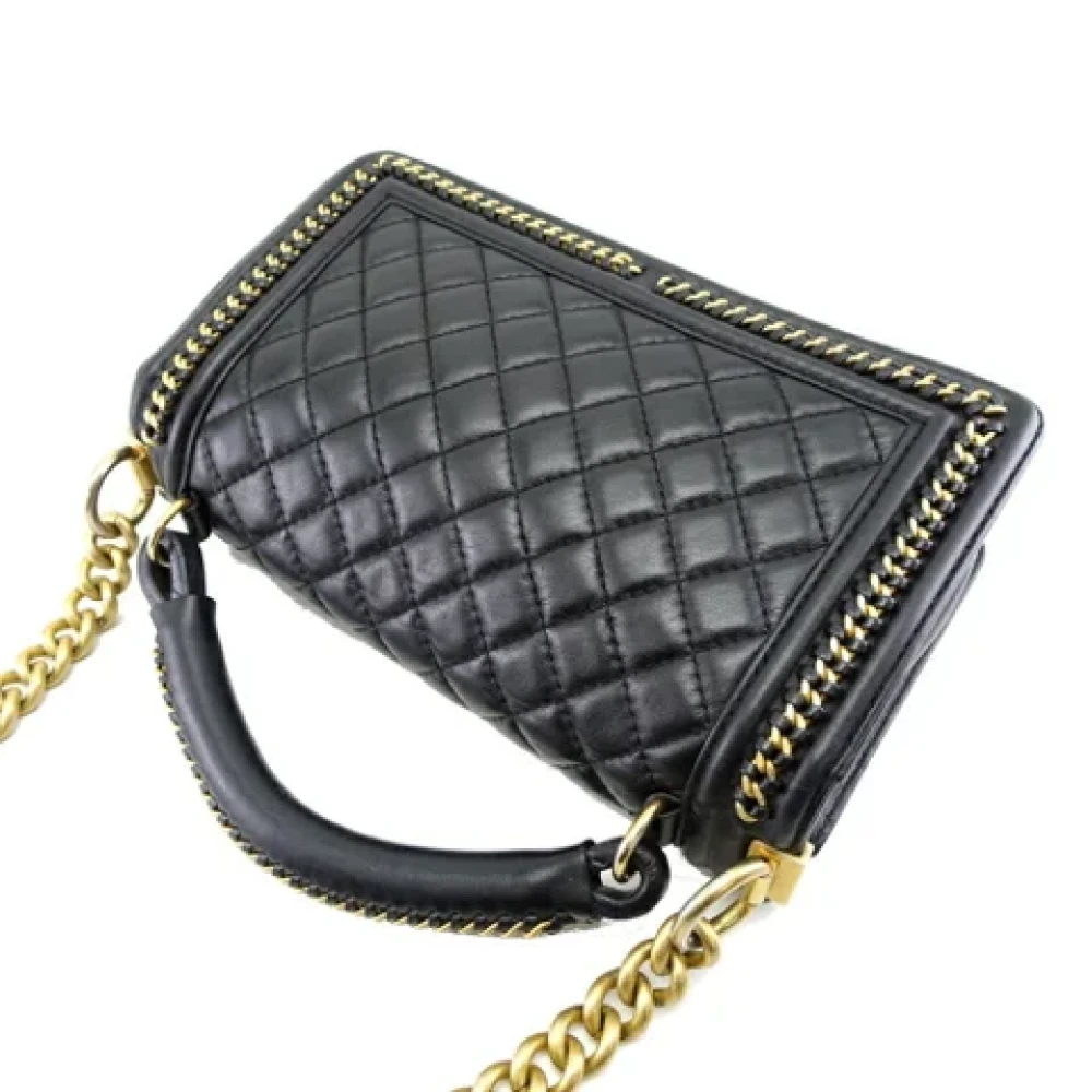 Chanel Vintage Pre-owned Fur chanel-bags Black Dames