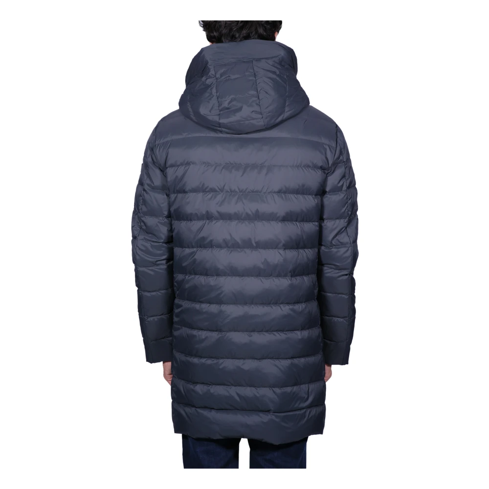 Peuterey Grijze Parka Jas Licht Warm Gray Heren
