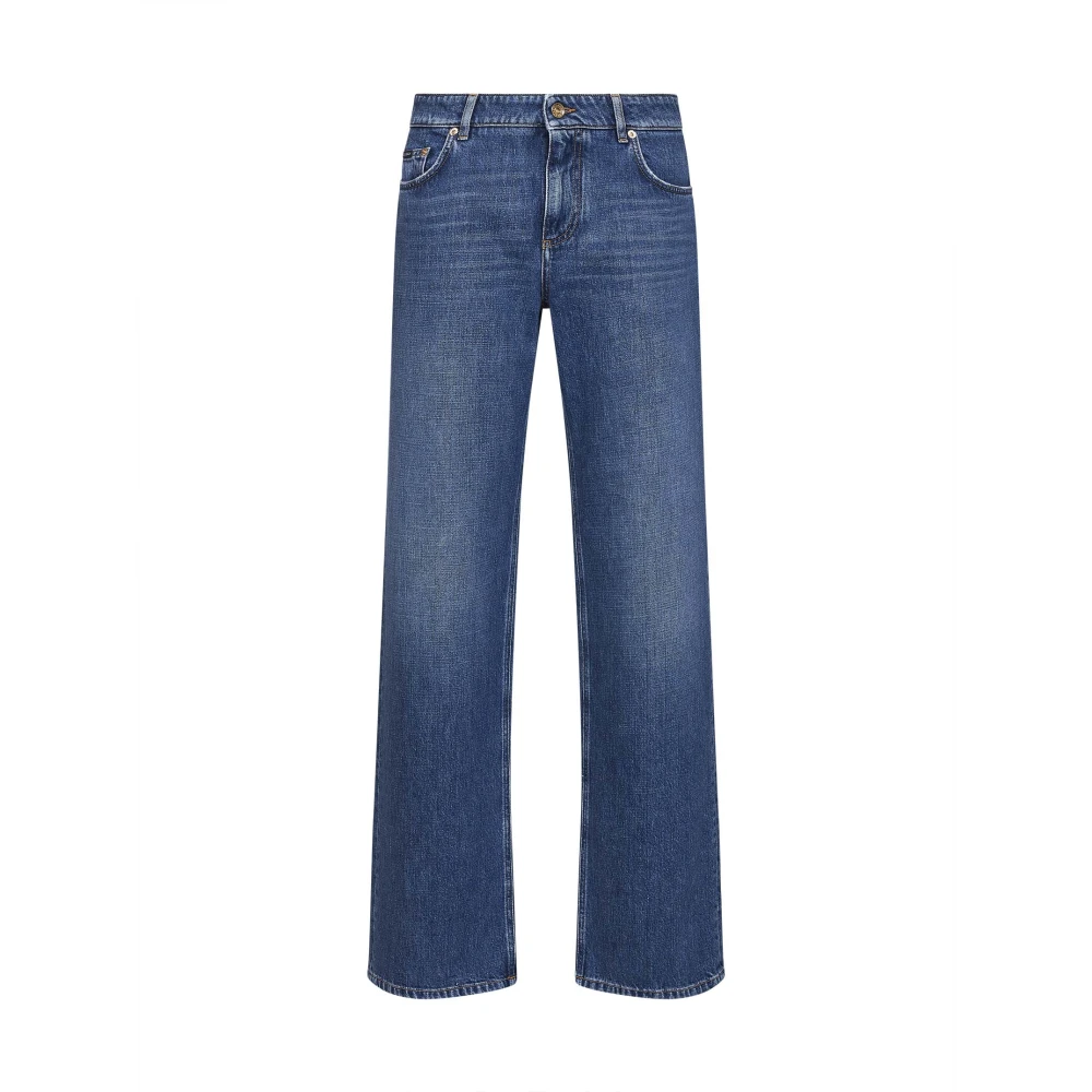 Dolce & Gabbana Straight Jeans Jeans Mujer Azul L