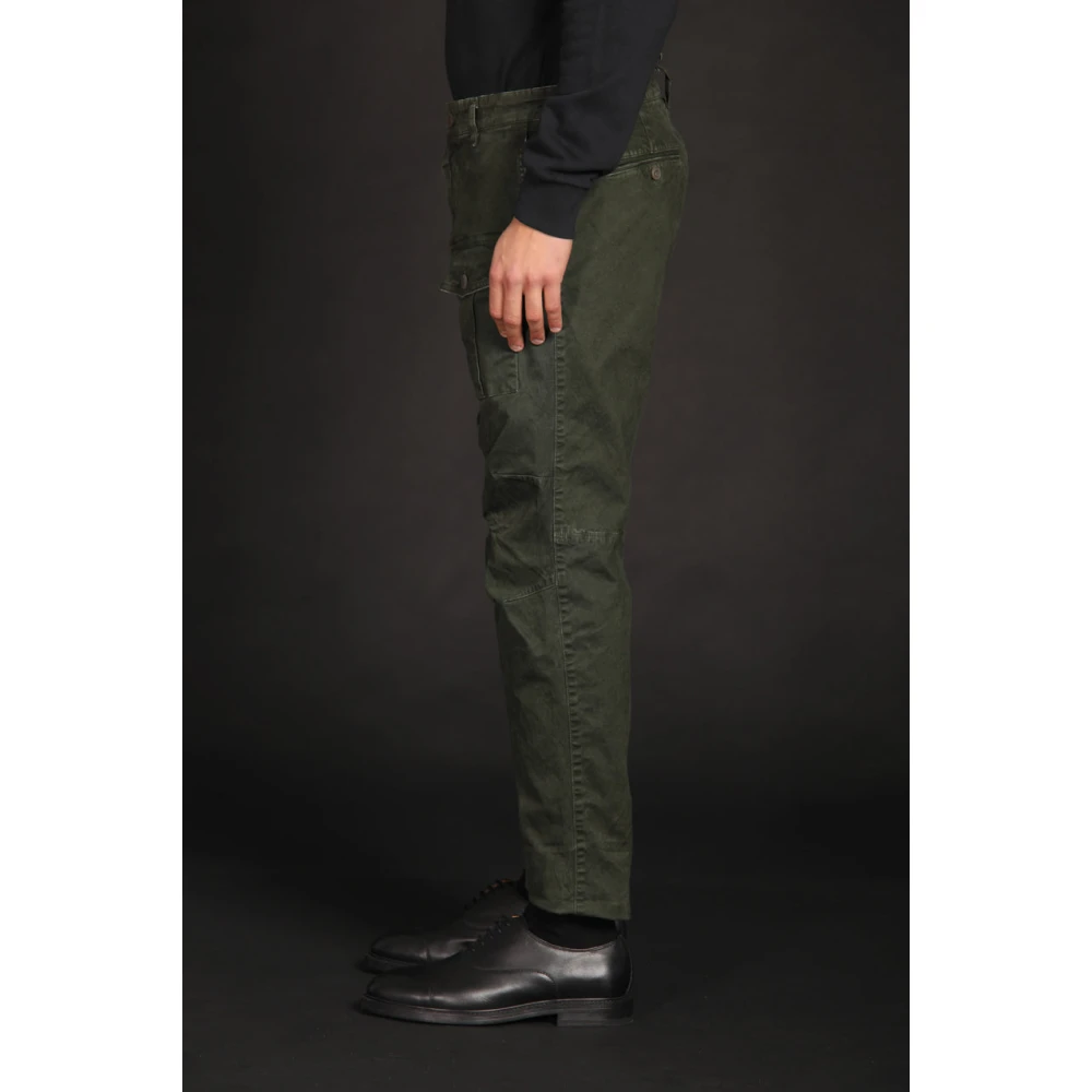 Mason's Coolpocket Cargo Broek Groen Wortelpasvorm Green Heren