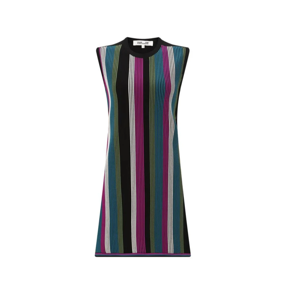 Diane Von Furstenberg Women's Multicolor Short Dresses, Xs, Short Dress