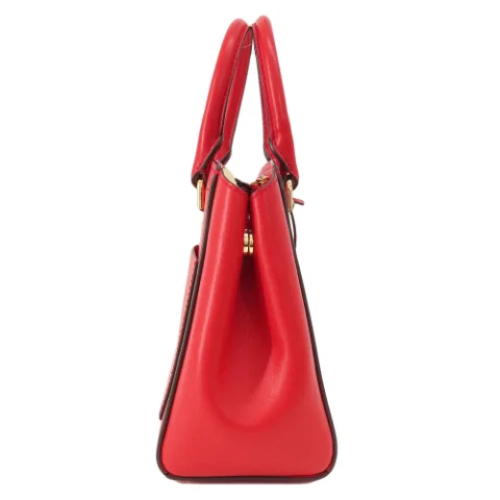 Michael Kors Pre-owned Leather handbags Red Dames