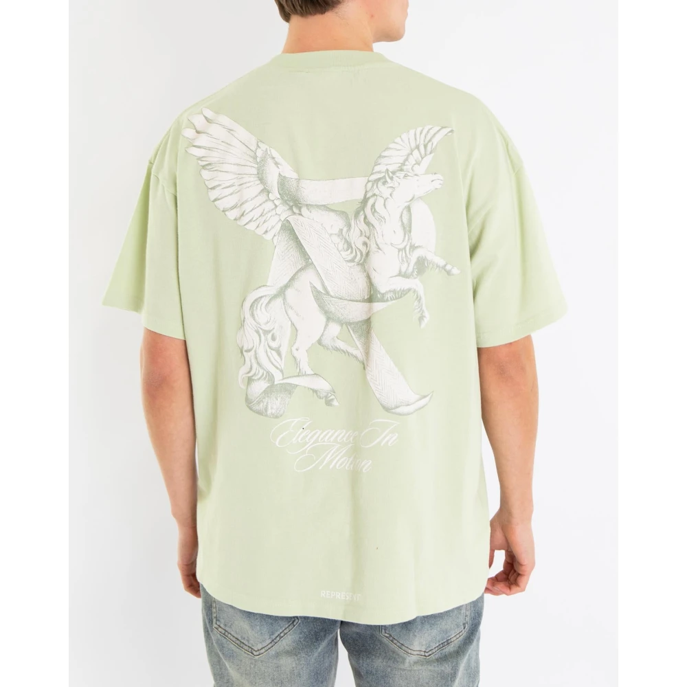 Represent Elegant Motion T-Shirt Green Heren