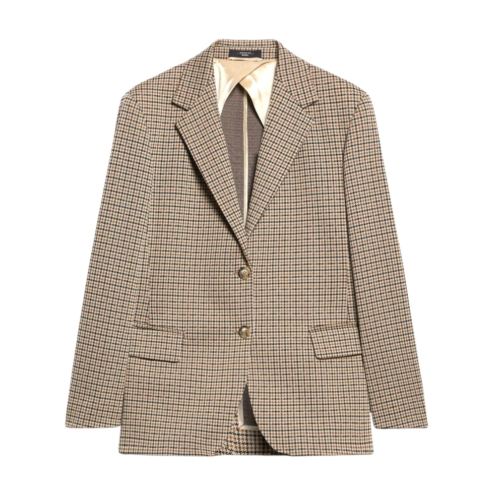 Max Mara Weekend Jacquard jersey blazer stijlvol en elegant Multicolor Dames