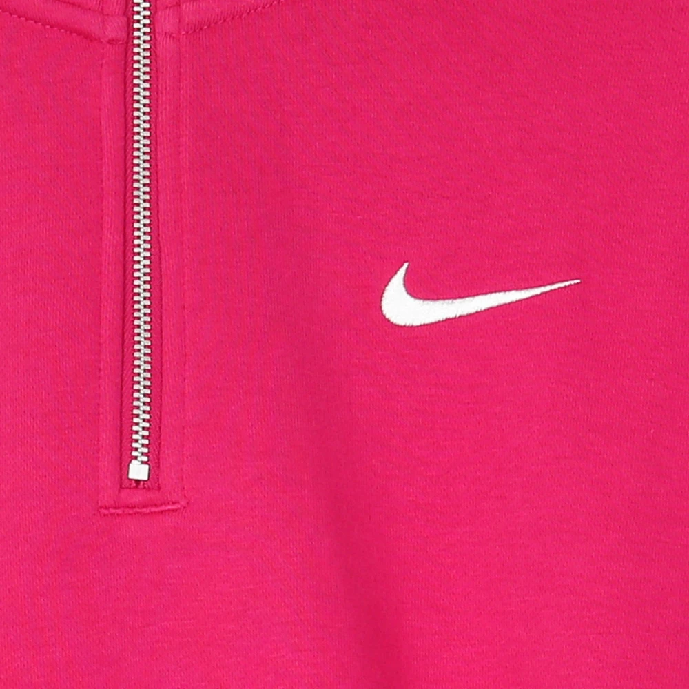 Nike Sportswear Icon Clash Cropped Hoodie Pink Dames