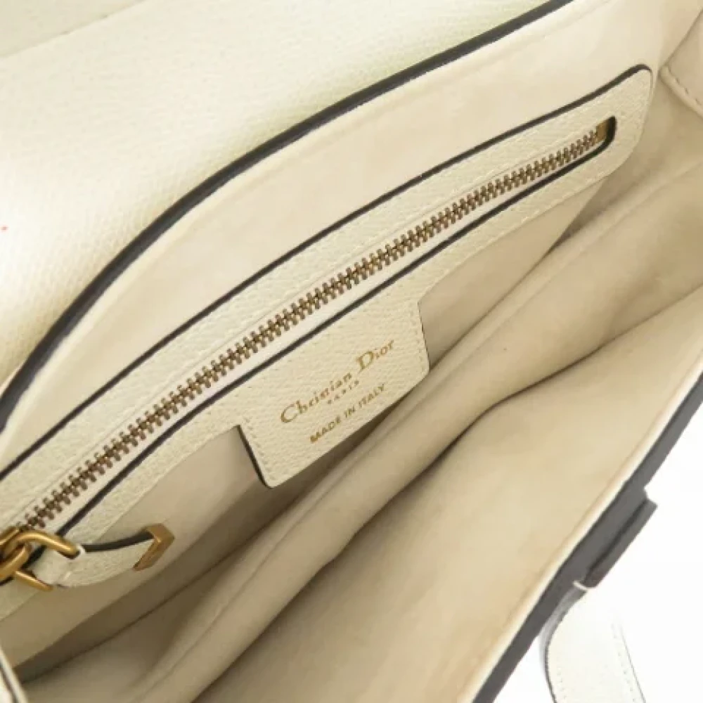 Dior Vintage Pre-owned Fabric dior-bags Beige Dames