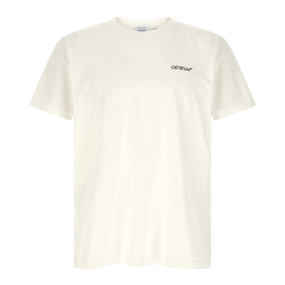 Off White Men's White Off T-Shirts, Xl, Crewneck T-Shirt