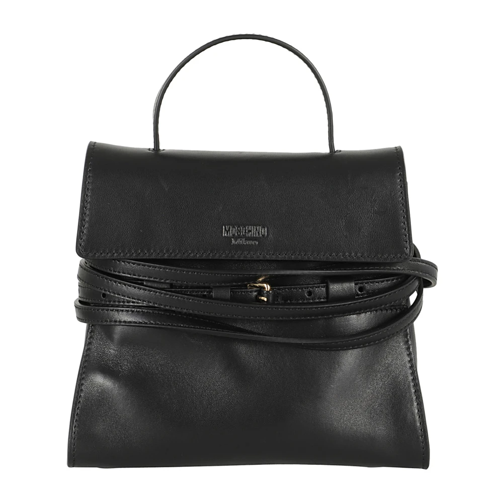 Moschino Schoudertas Black Dames