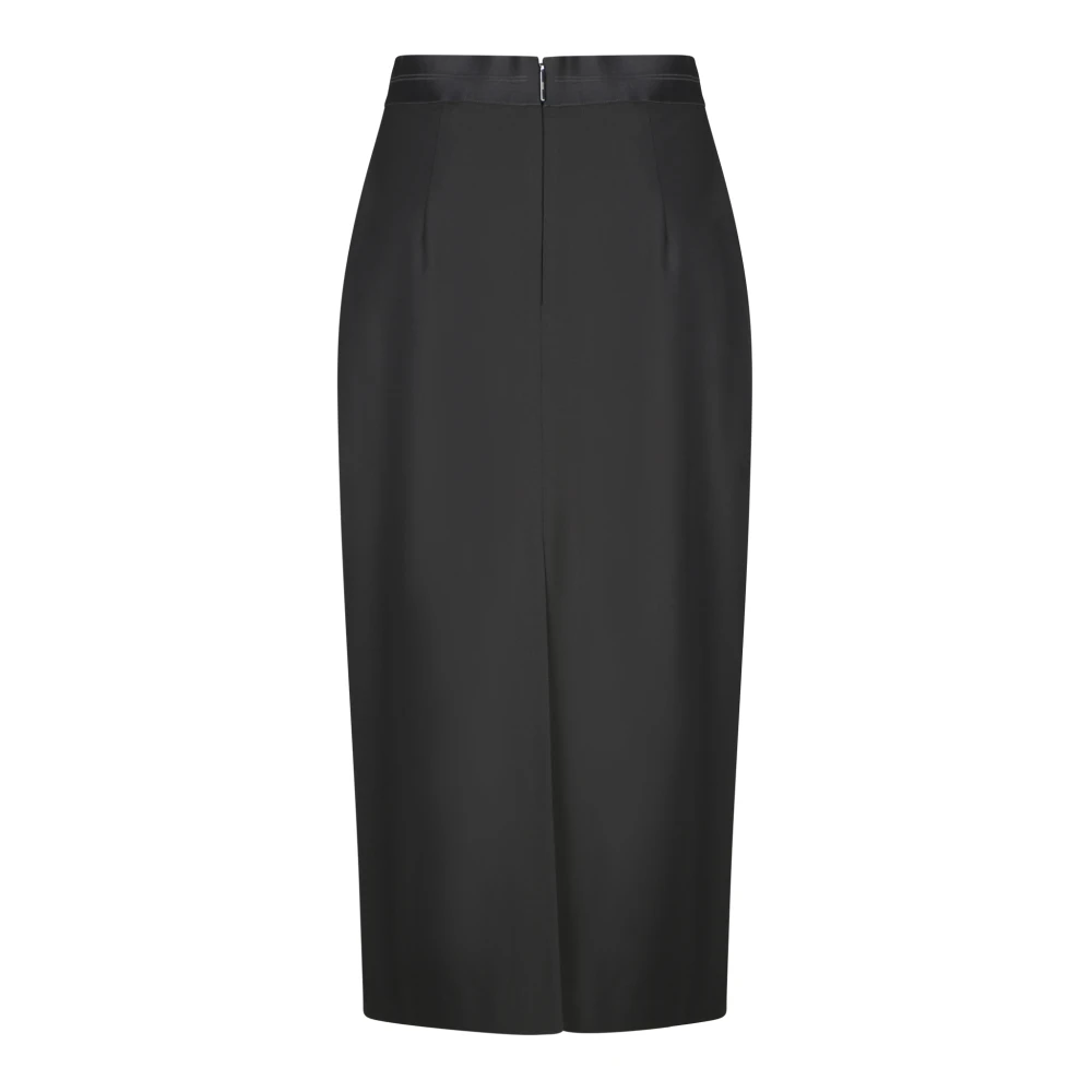 Msgm Zwarte Rokken voor Vrouwen Aw24 Black Dames