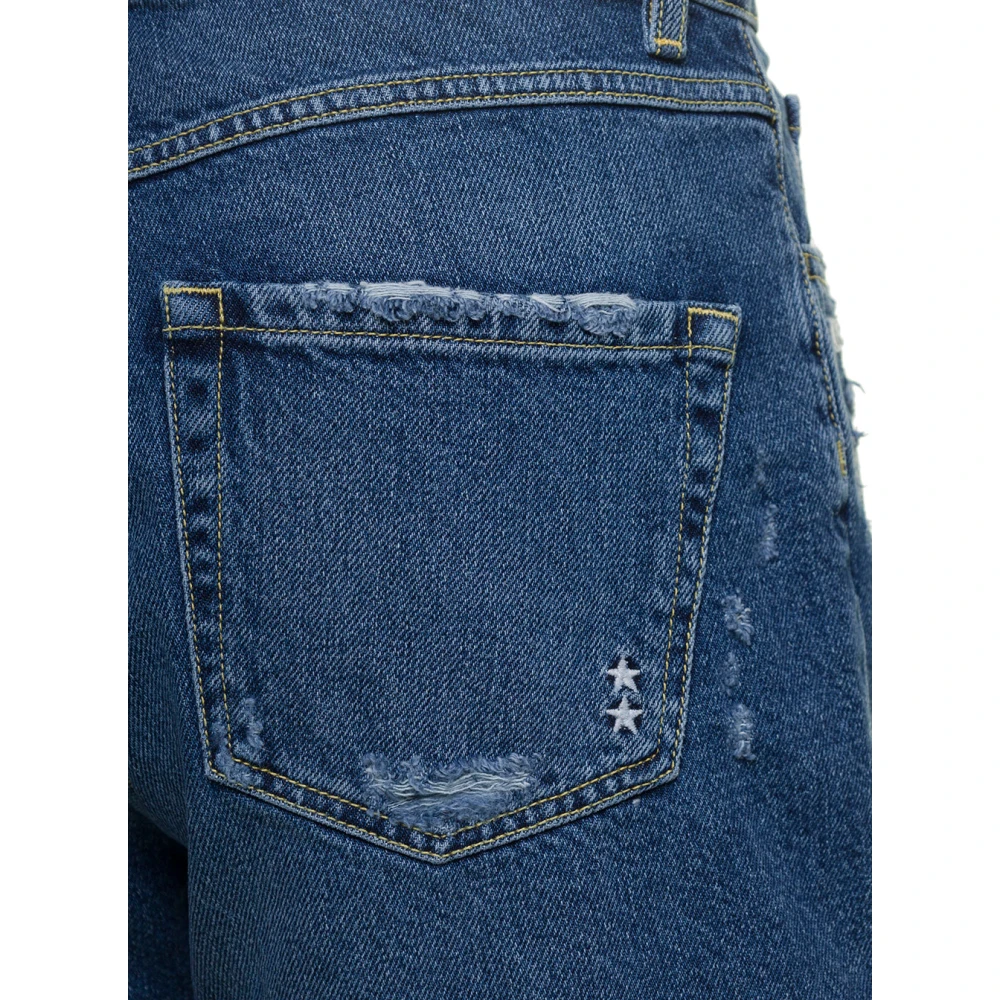 Icon Denim Shorts Blue Dames