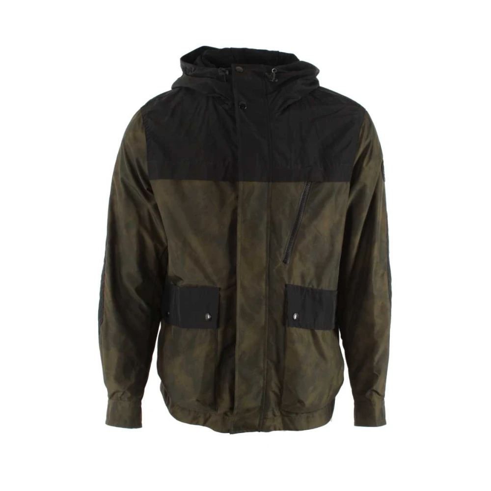 Woolrich Mannelijk Groente Jassen Heren, Groen, S, Lichtgewicht Jas