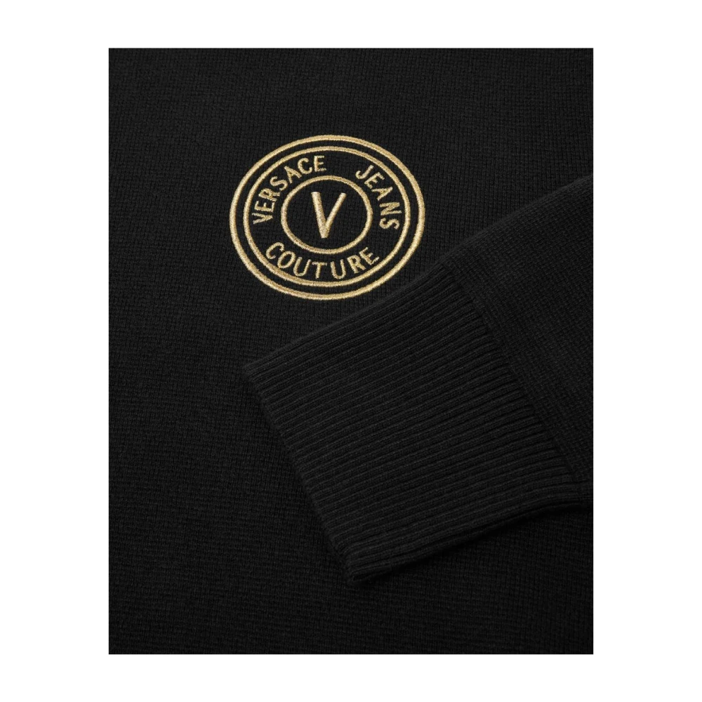 Versace Jeans Couture Stijlvolle Sweatshirts en Hoodies Black Heren