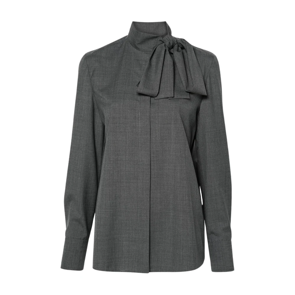 Valentino Garavani Stijlvol Shirt met Uniek Ontwerp Gray Dames