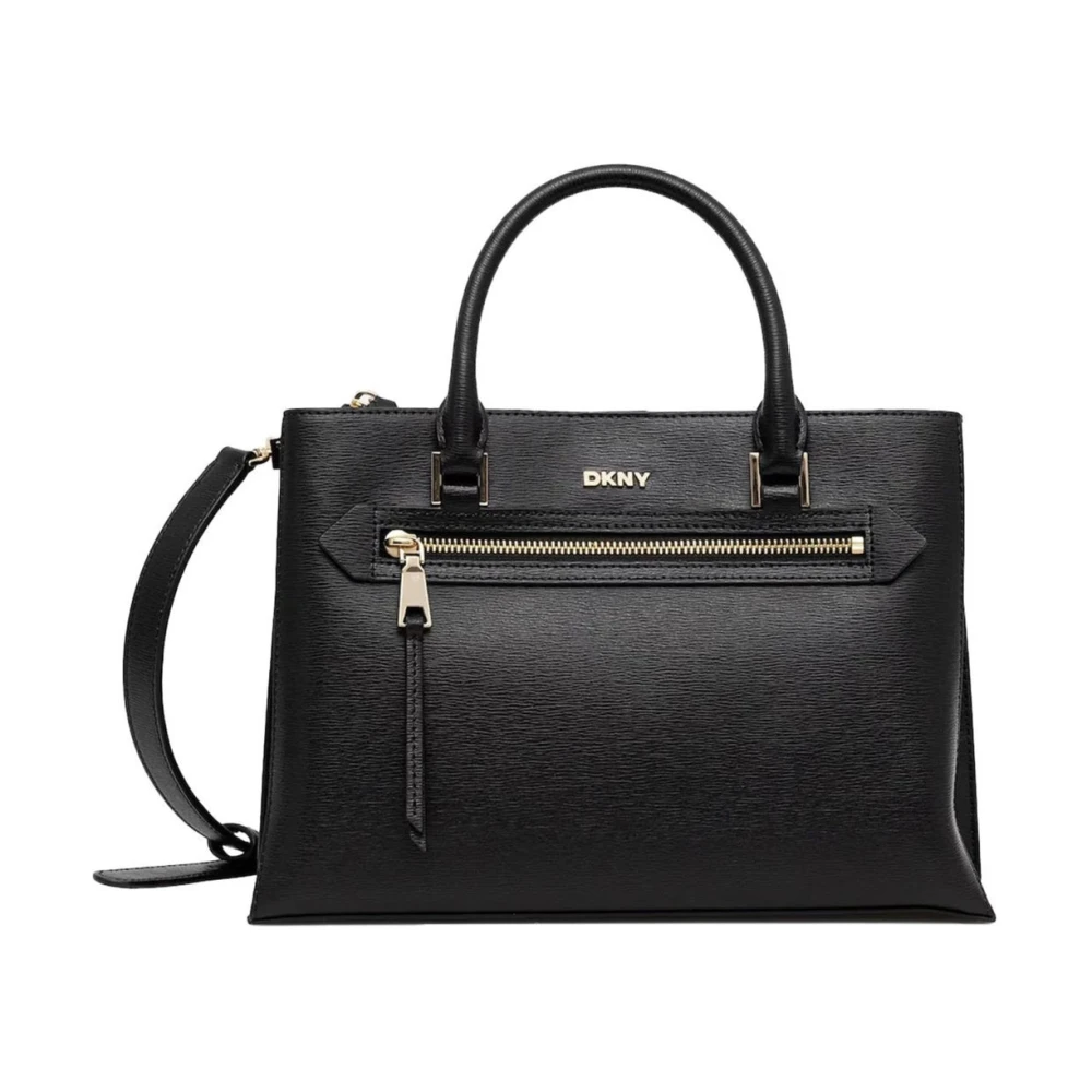 Dkny Women's Black Bryant Ave Sm Satchel Tote Bag - Handbags - One Size - Bags