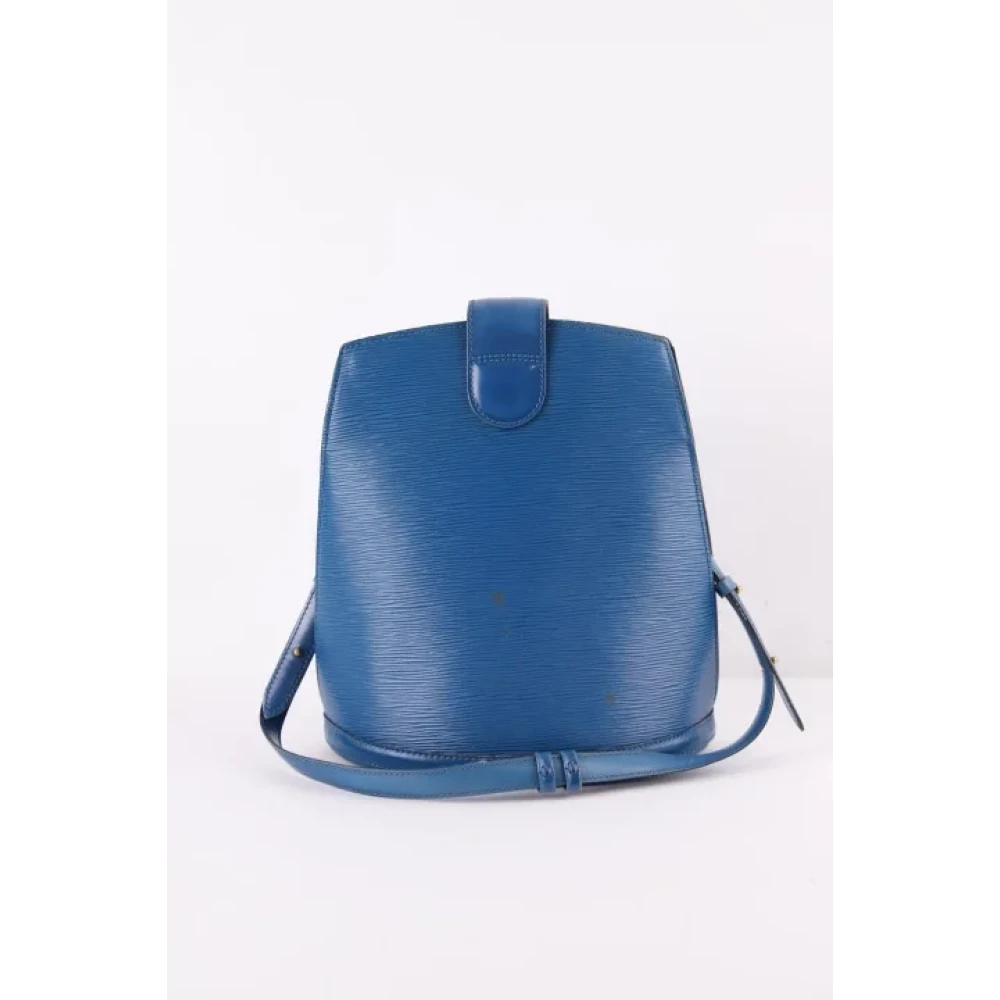 Louis Vuitton Vintage Pre-owned Leather louis-vuitton-bags Blue Dames