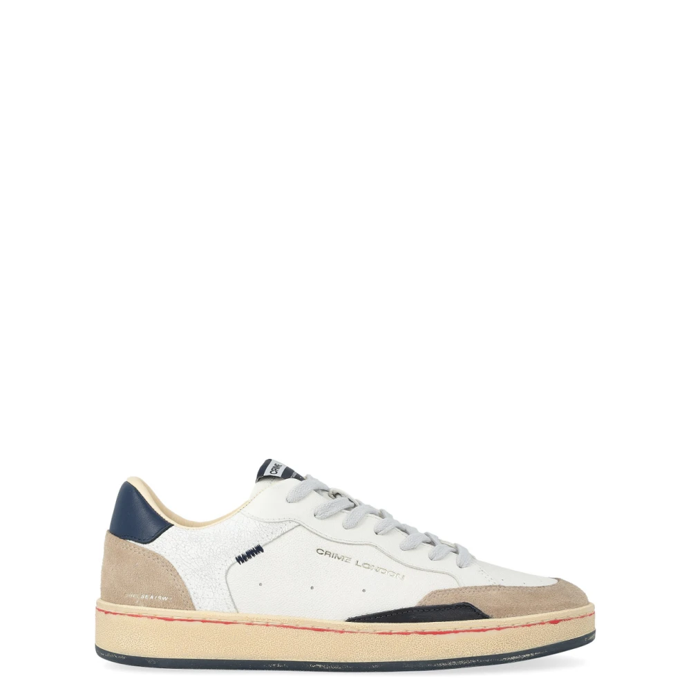 Crime London Chelsea Sneaker Heren Schoenen Wit
