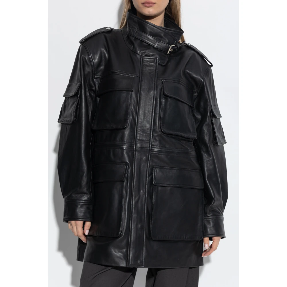 Gestuz Jas Khalie Black Dames