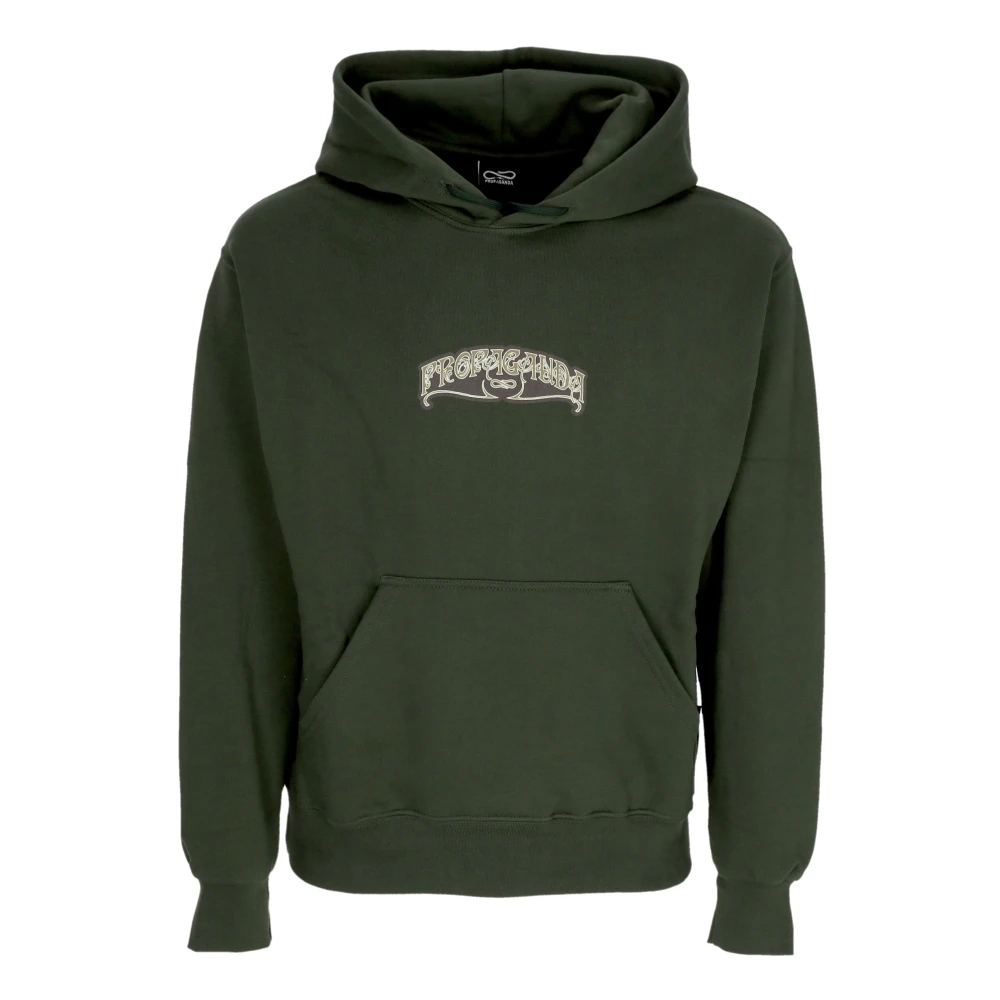 Propaganda Dans Hoodie met Voorzak Green Heren
