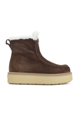 Lyxiga Bruna Ankelboots