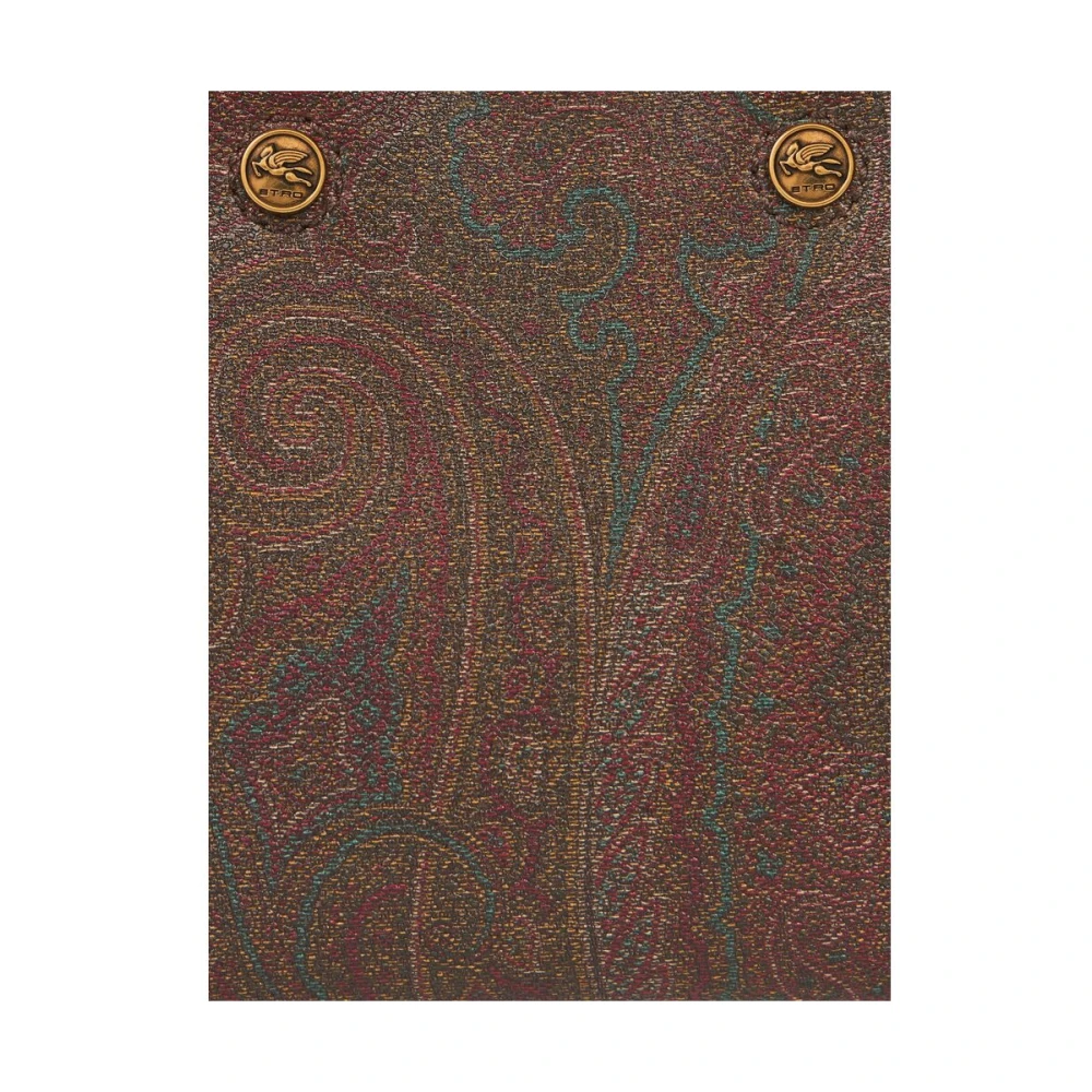 ETRO Bruine Leren Handtas met Handvatten Brown Dames