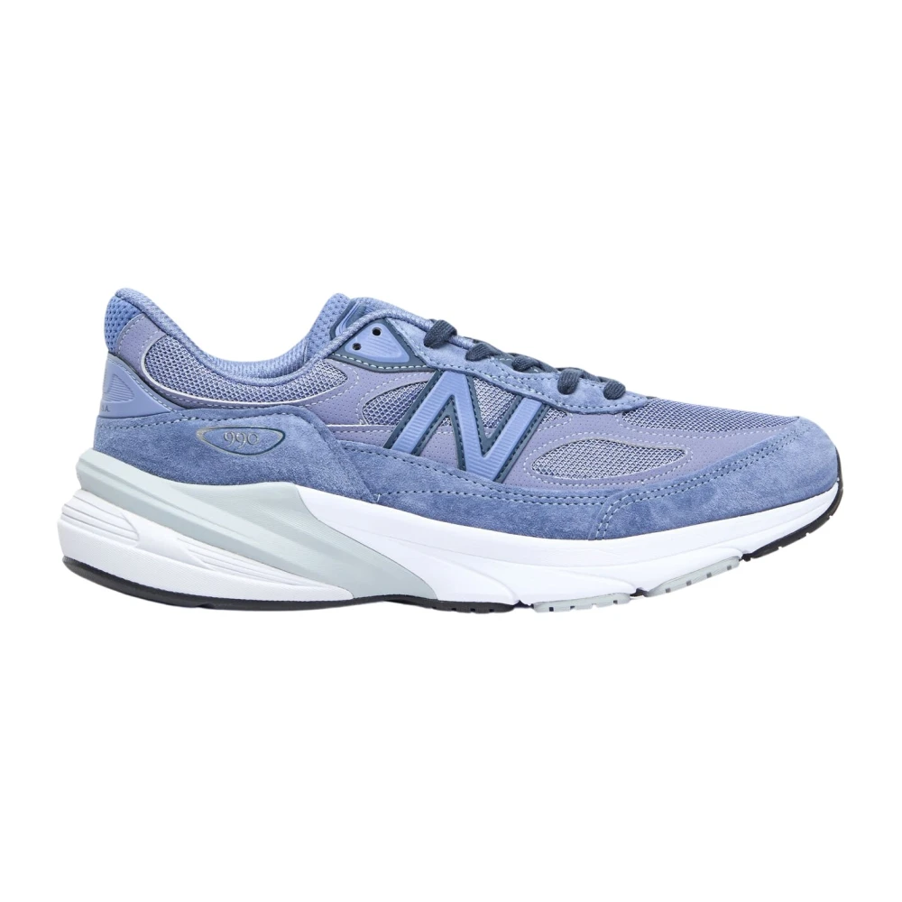 New Balance Women's Blue Sneakers, 8 Uk, Suede Mesh Panel Trainers