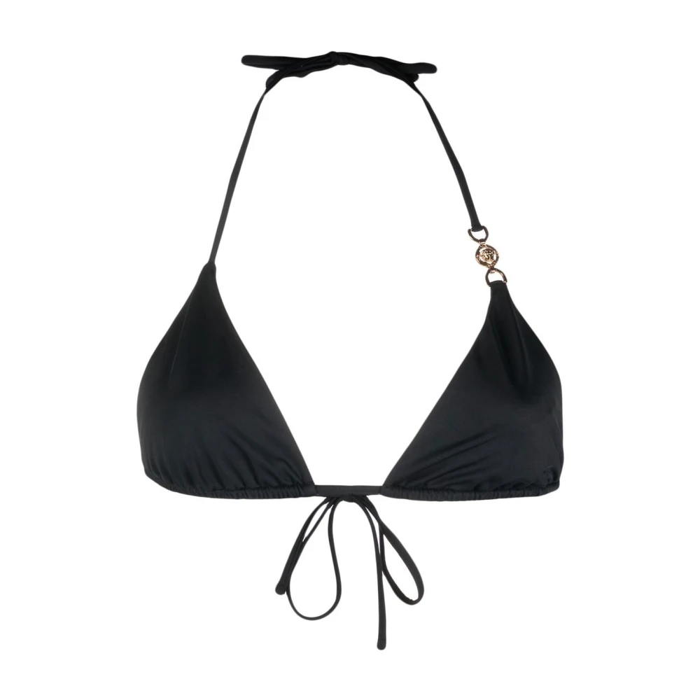 Versace Gerecyclede Griekse Ketting Swim Bikini Black Dames