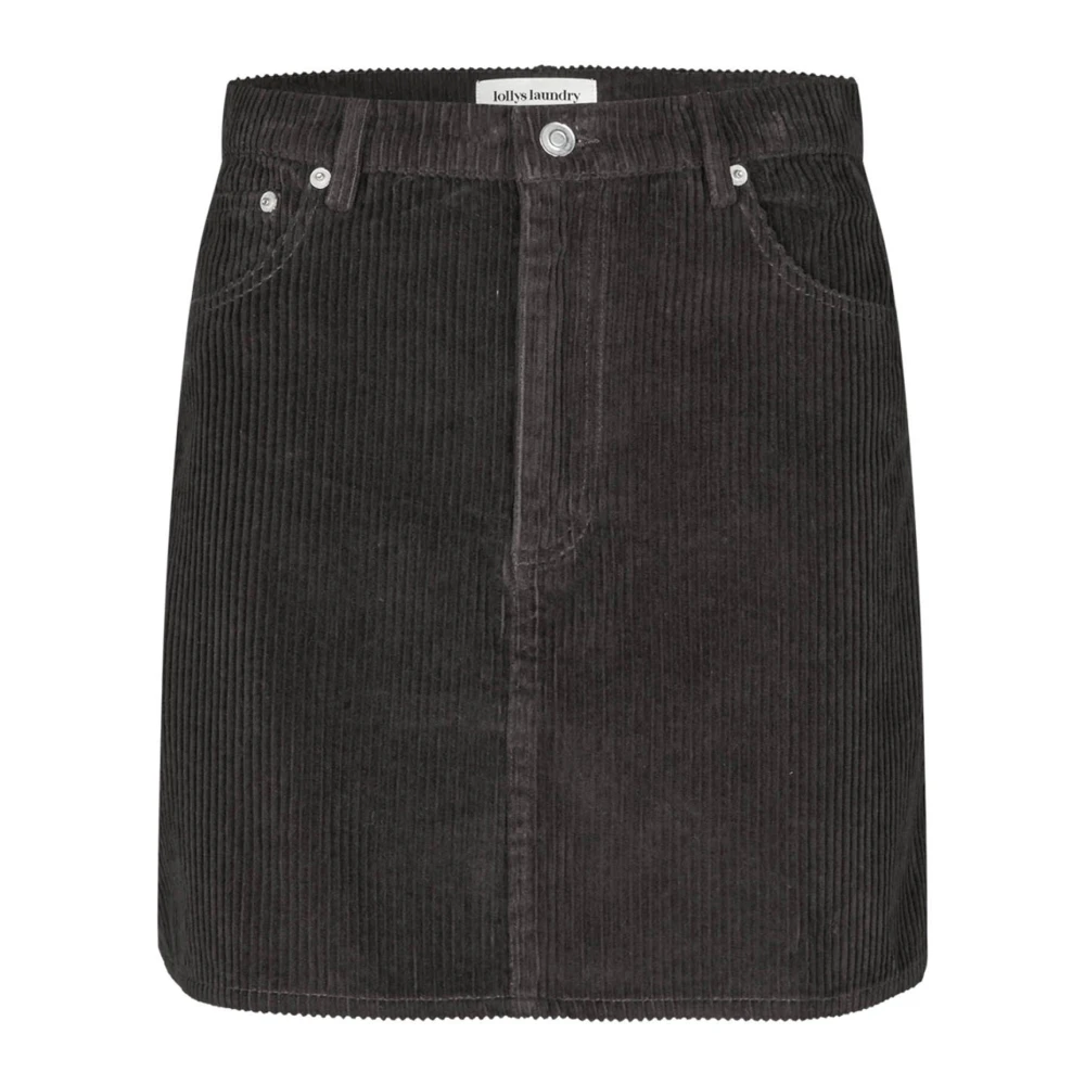 Lollys Laundry Women's Brown Short Skirts, 2XL, Dark Mokka Short Skirt 100% Cotton