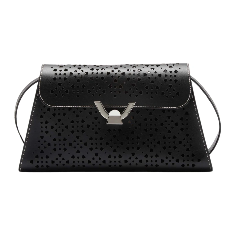 Coccinelle Black Shoulder Bags, Female, One Size, Dew Shoulder Bag