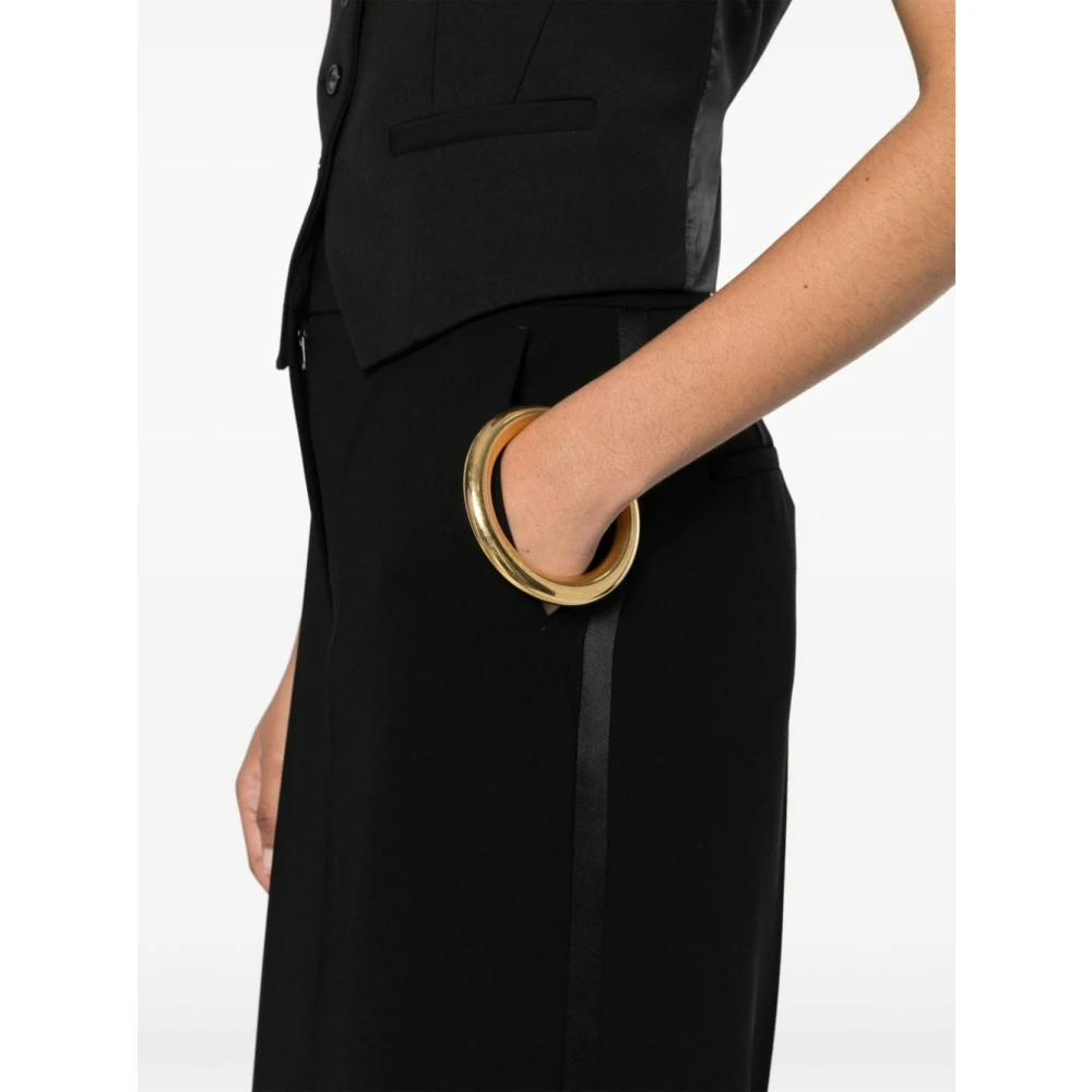 Max Mara Zwarte Broek Damesmode Ss24 Black Dames