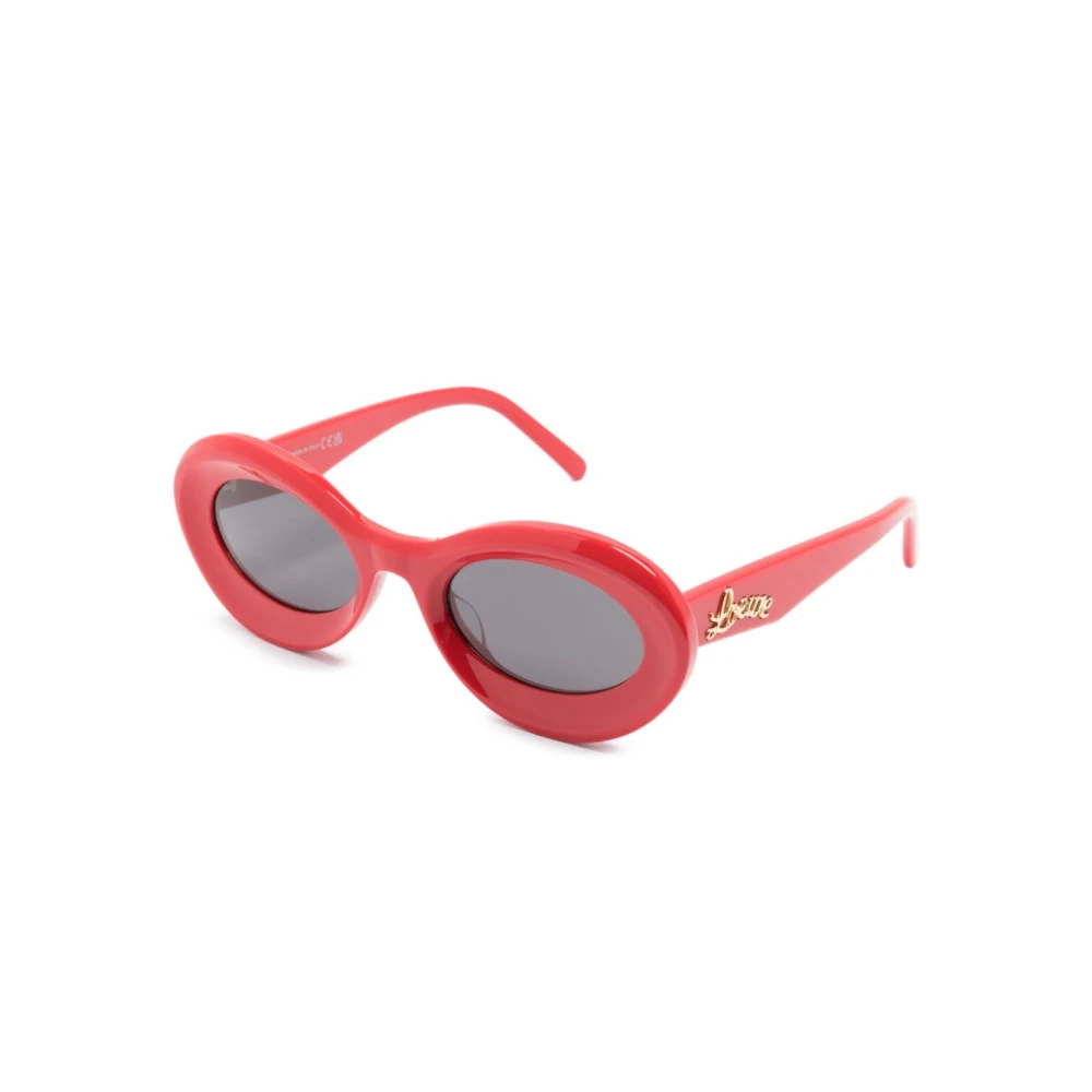 Loewe Lw40110U 66A Sunglasses Röd Dam