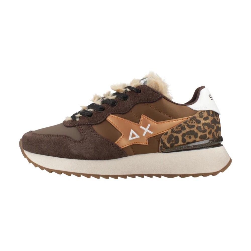 Sun68 Stargirl Animal Dames Schoenen Bruin