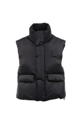 gilet-en-nylon-noir-avec-rembourrage-en-plumes