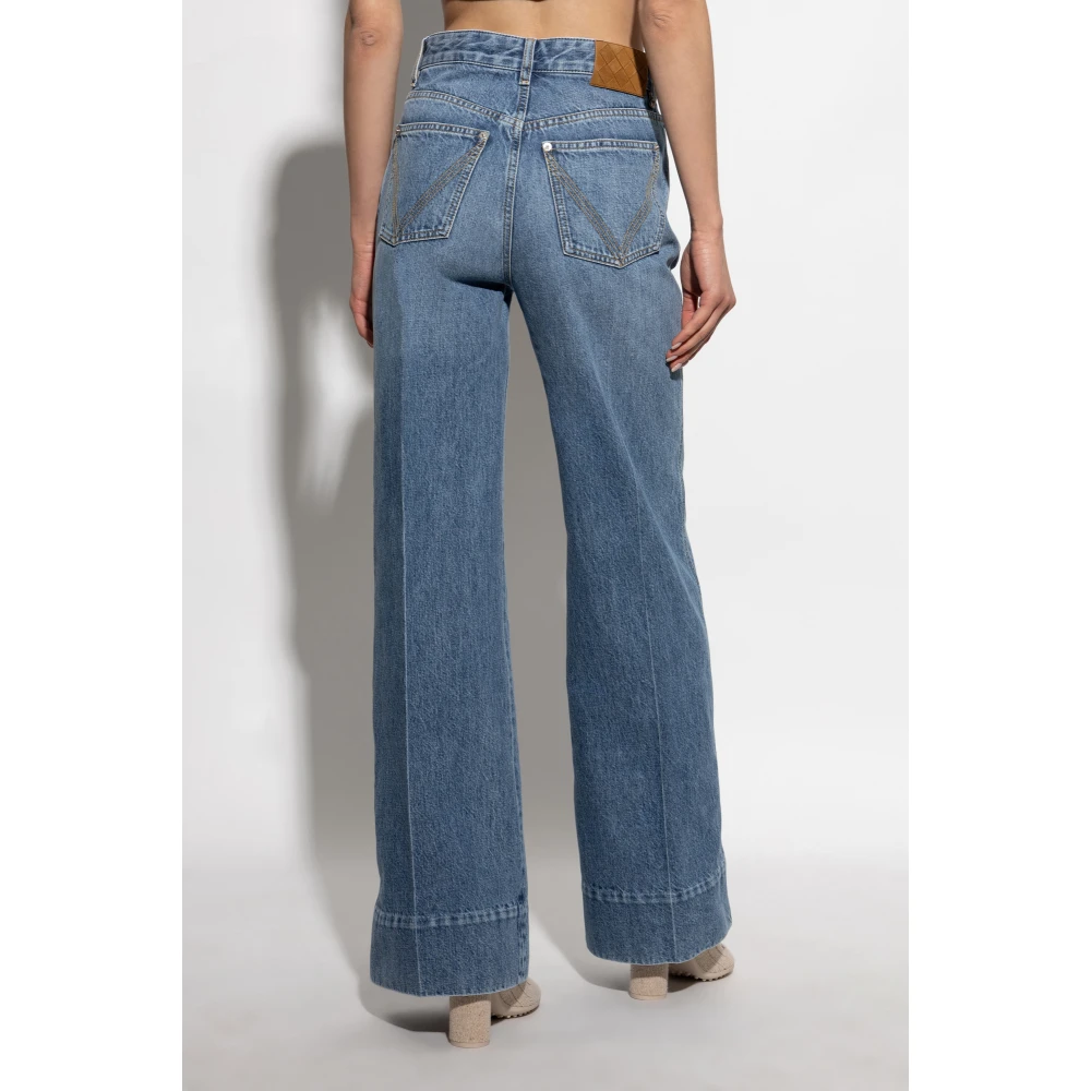 Bottega Veneta Wijde jeans Blue Dames