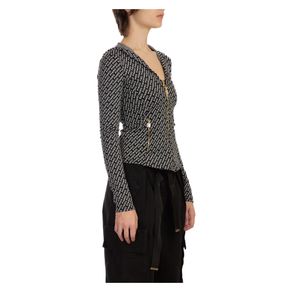 pinko Jacquard Jas Multicolor Dames