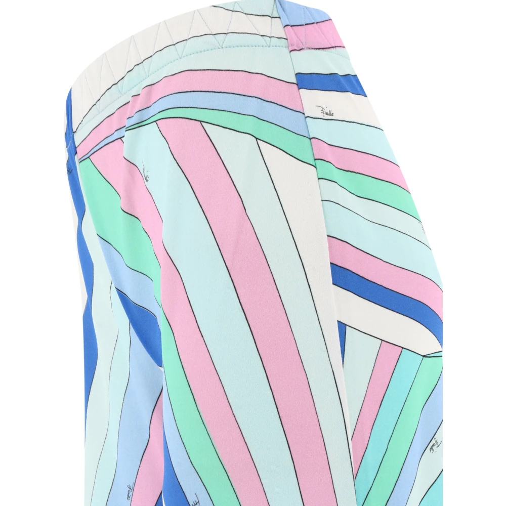 EMILIO PUCCI Wide Trousers Multicolor Dames