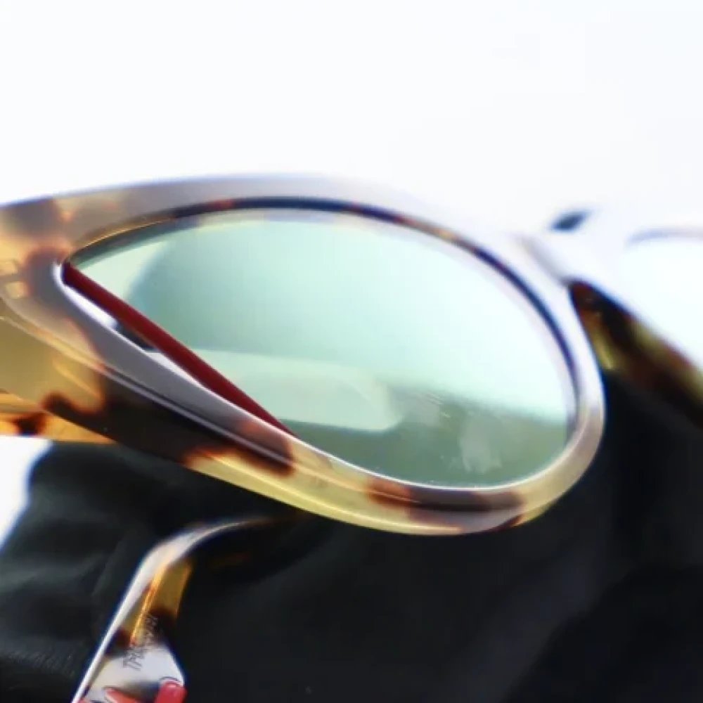 Fendi Vintage Pre-owned Plastic sunglasses Black Dames
