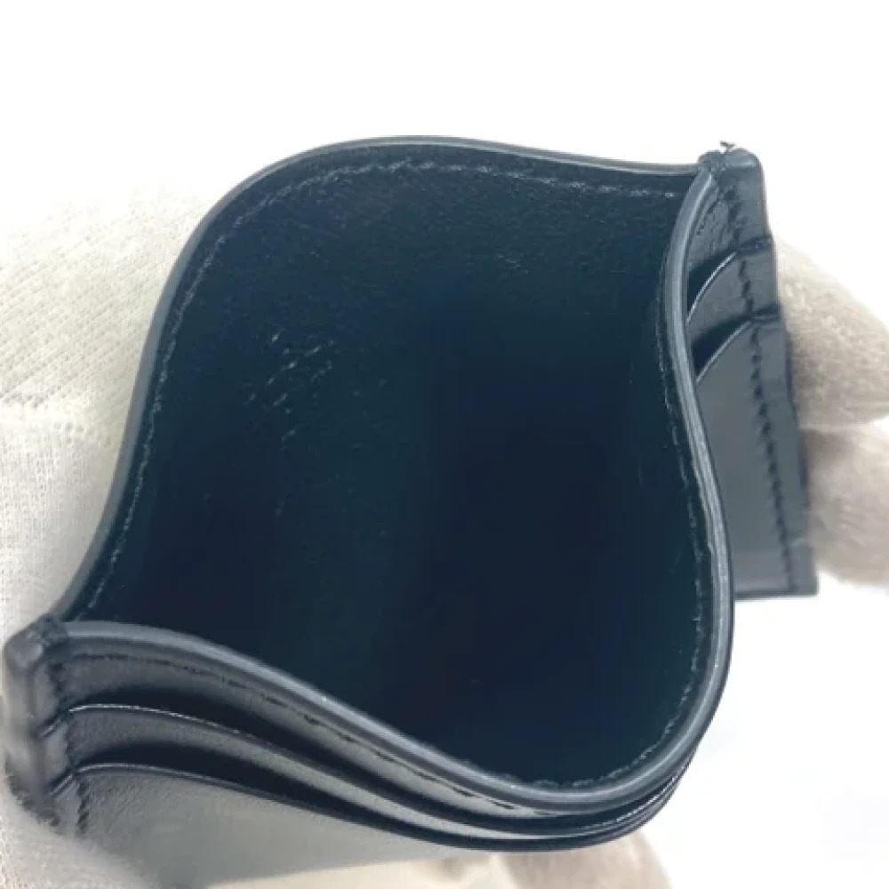 Gucci Vintage Pre-owned Leather wallets Black Heren